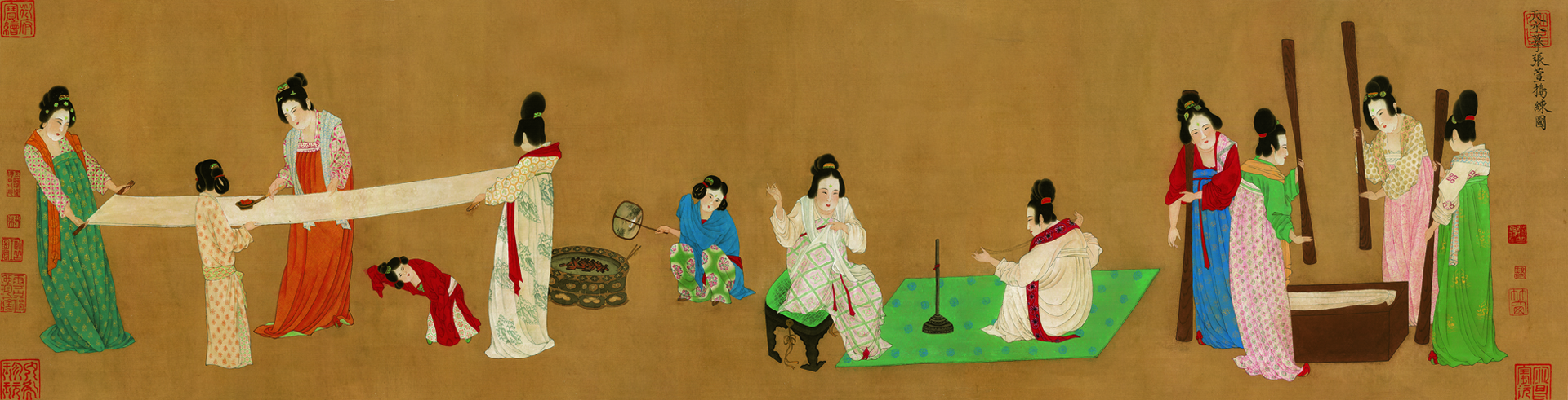 Изготовление шелка в Древнем Китае