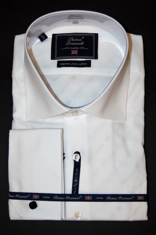 Мужская белая рубашка (сорочка) под запонки производства Италия купить оптом
и в розницу в наличии со склада в Москве интернет-магазин